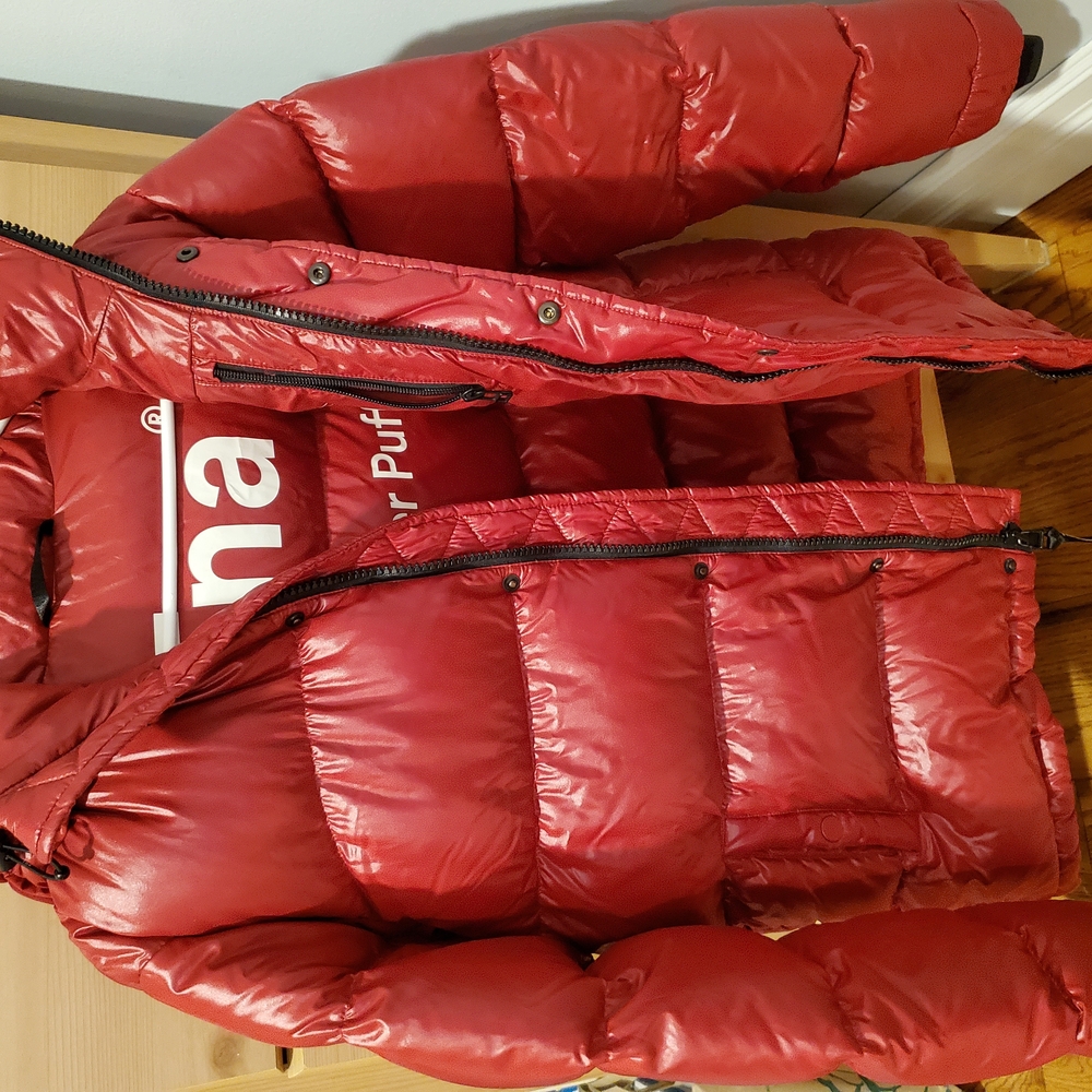 Tna The Super Puff Red Jacket